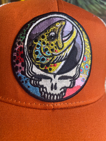 Grateful dead trout hat on sale