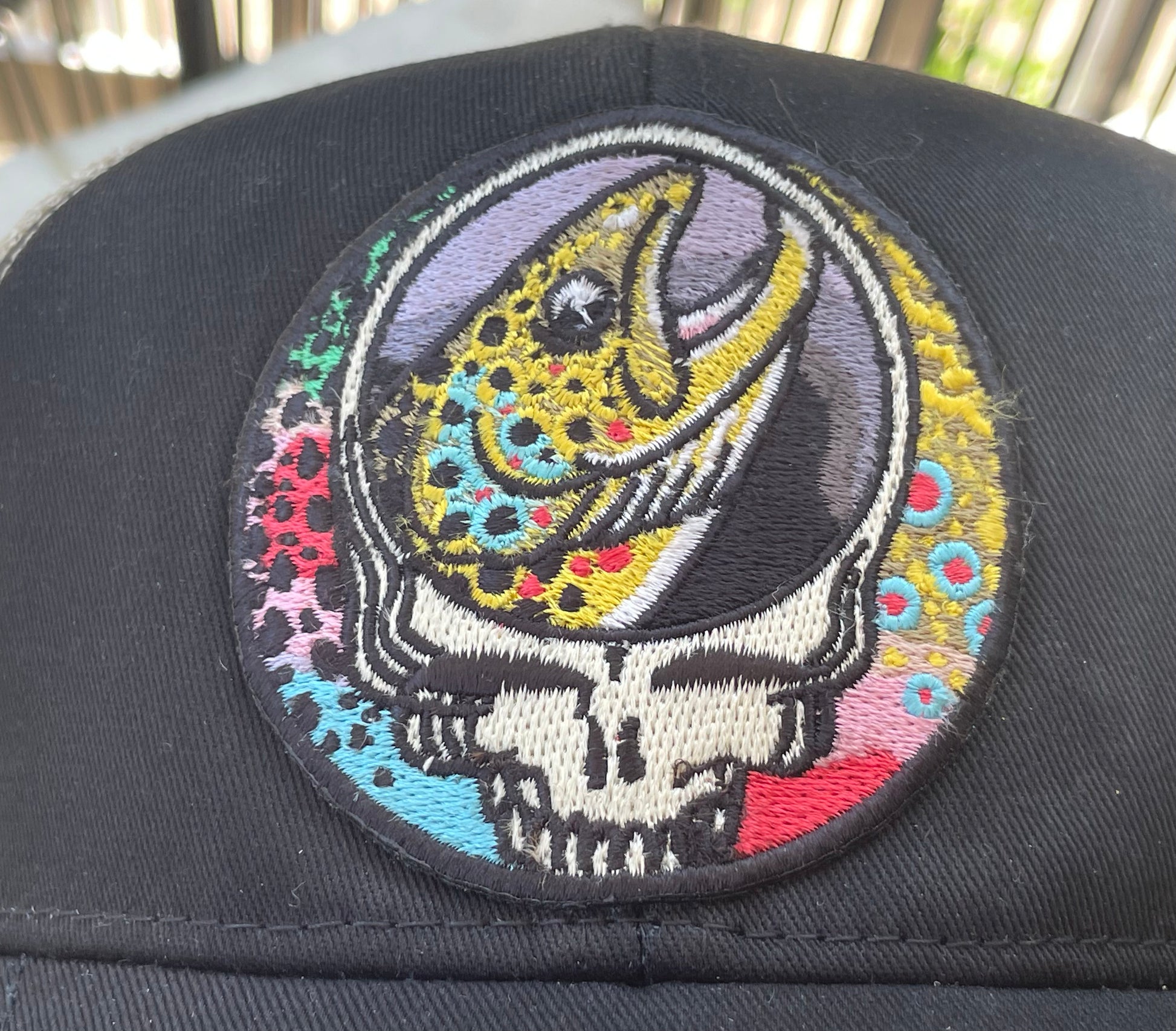 Grateful dead trout hat sales