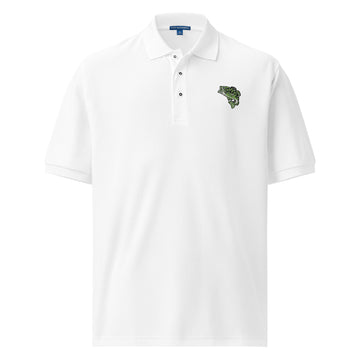 Men's Embroidered Black Bass Premium Polo