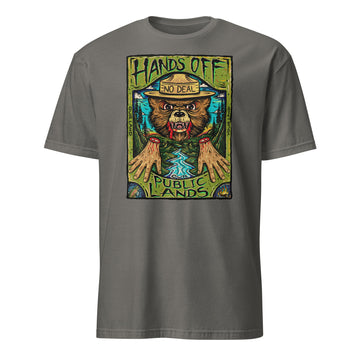 Hands Off Public Lands Smokey the Bear Short-Sleeve Unisex T-Shirt