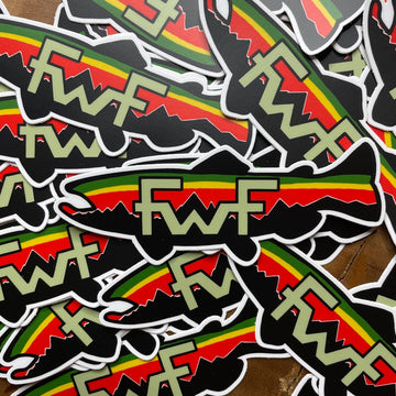 Fish Whistle Friendly Vinyl Fishing Sticker Slap