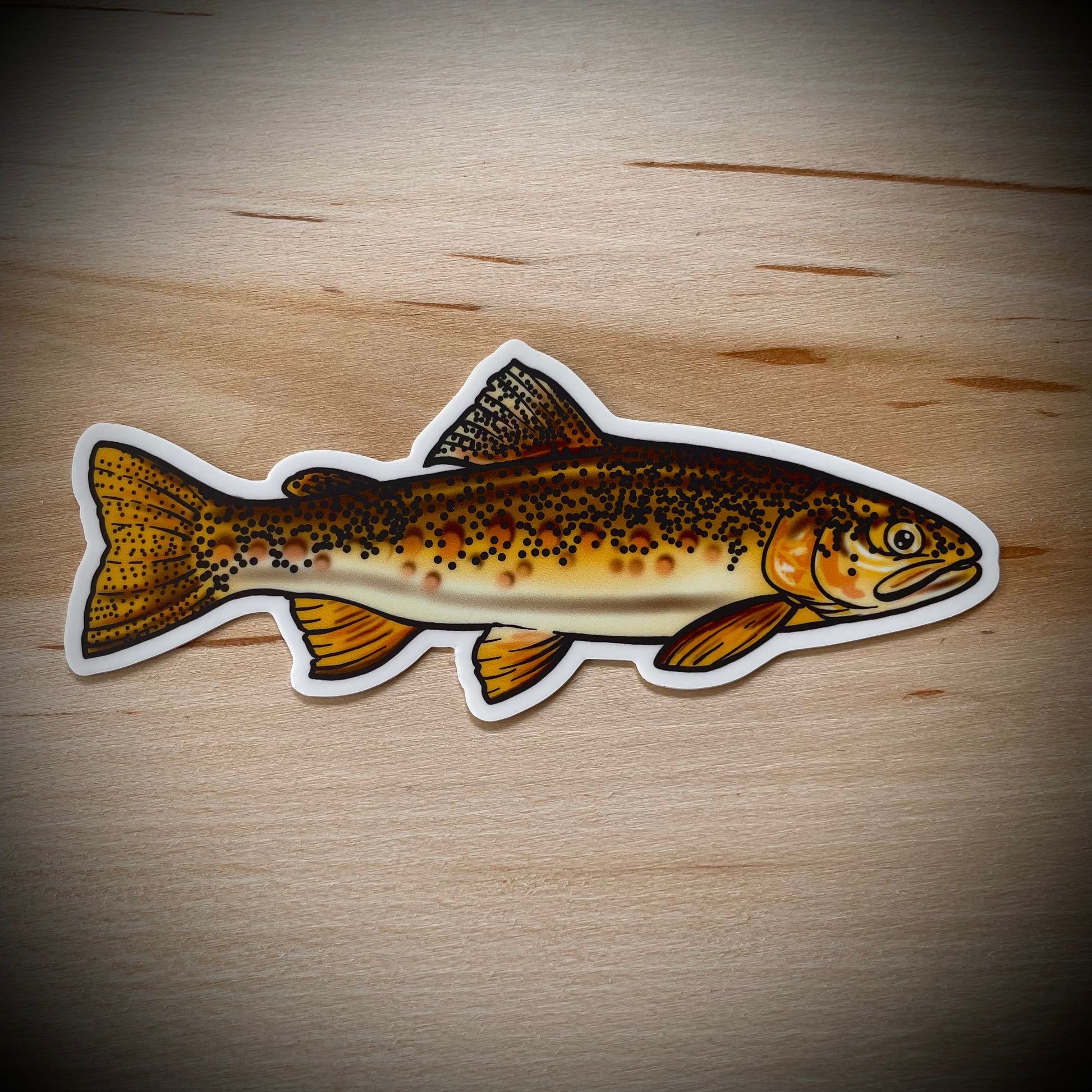 Limited Edition Gila Trout Fly Fishing Sticker - thecosmicstream