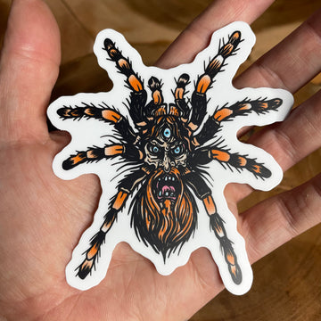 Limited Edition 3 Eyed Viking Tarantula Sticker