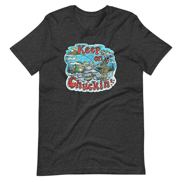 Keep on Chuckin’ Unisex t-shirt